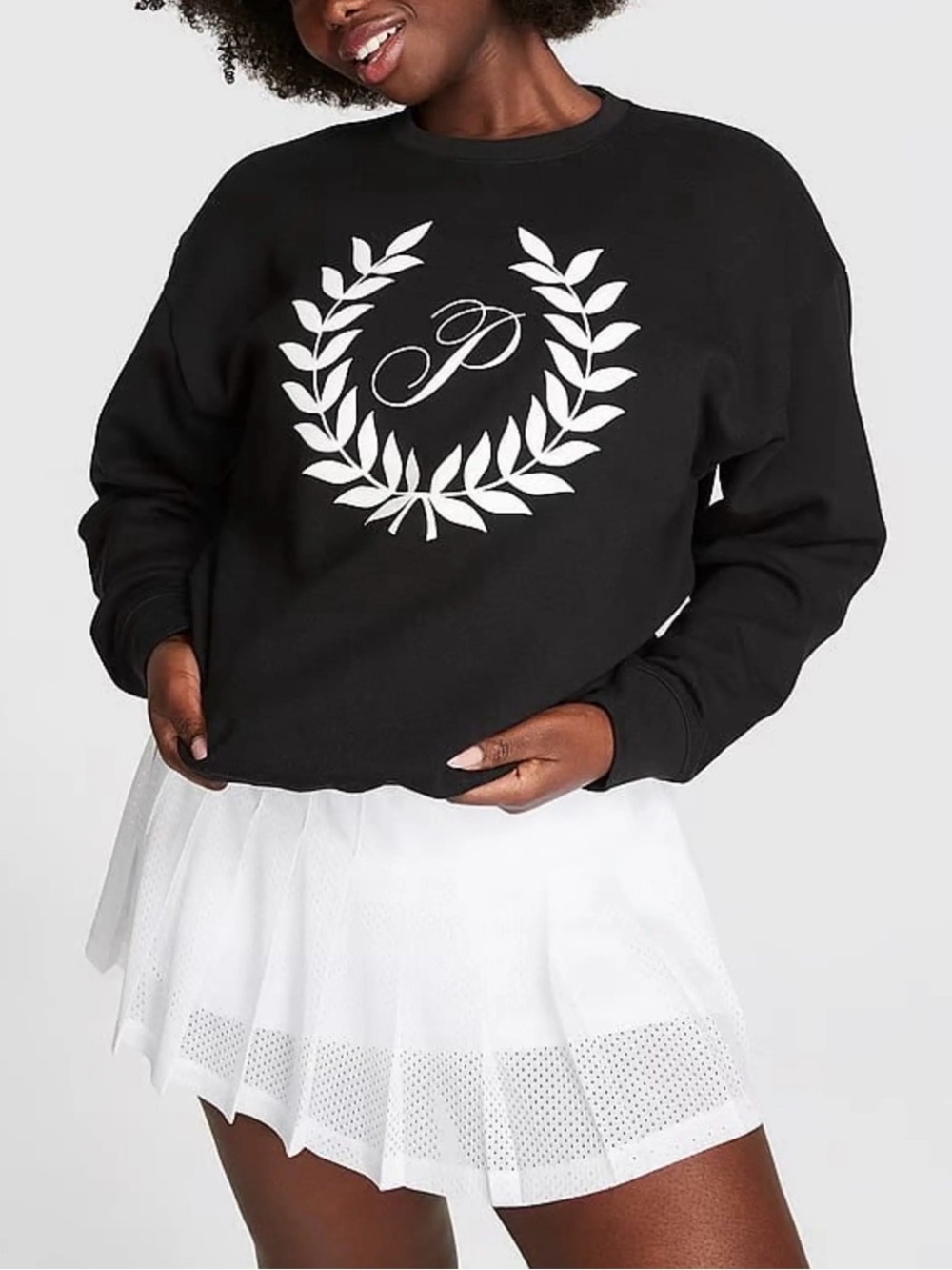 PINK Black sweatshirt